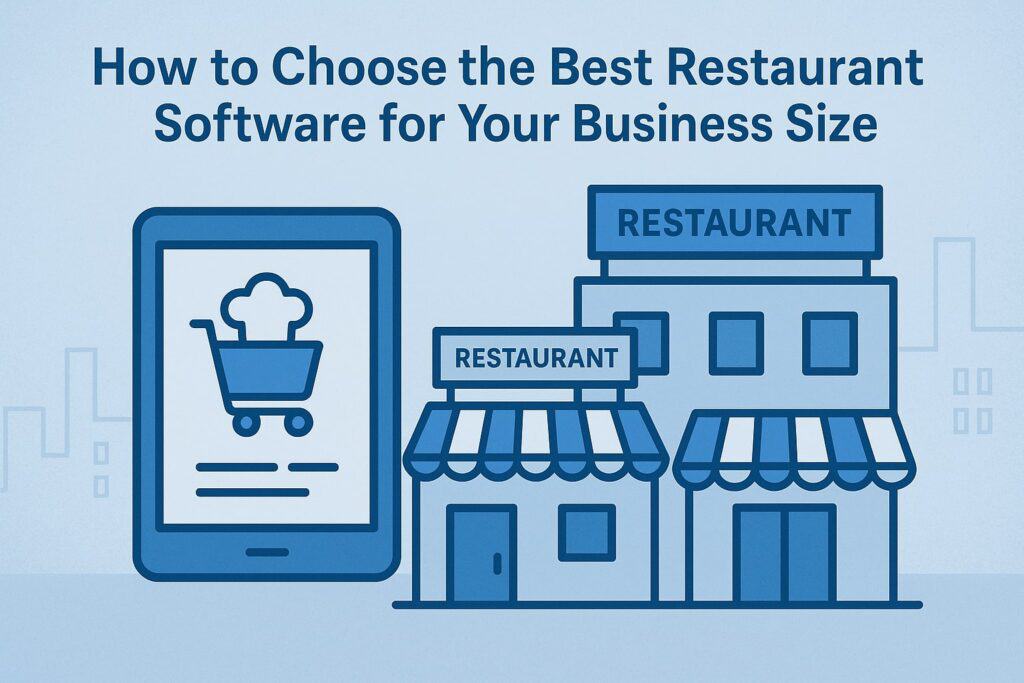 How to Choose the Best Restaurant Software for Your Business Size