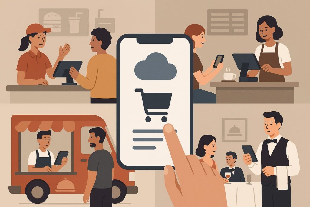 Mobile Cloud POS for Different Restaurant Types