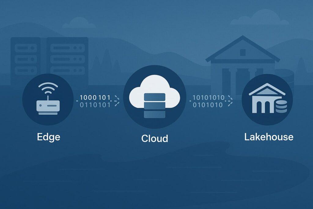 Core Architecture: From Edge to Lakehouse