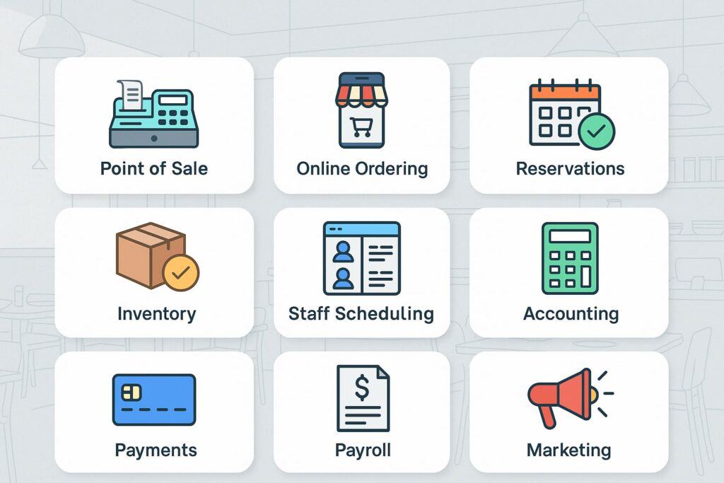 Map your restaurant operations stack