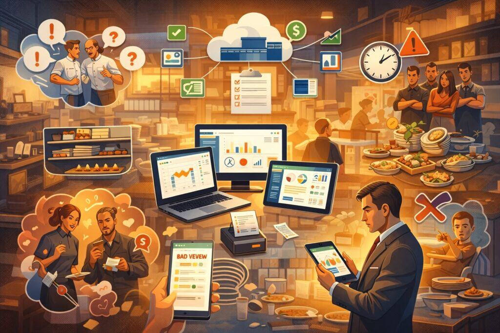 Common Restaurant Problems Solved by Management Software