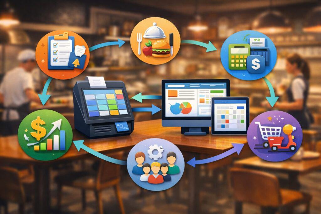 Core Data Flows to Prioritize When Integrating POS With Restaurant Management Software