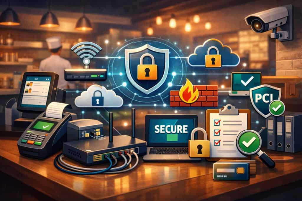 Network, security, and compliance: the “silent” section of every restaurant POS setup checklist