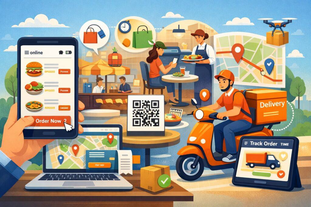 Online Ordering, QR Ordering, and Delivery Integration That Actually Works