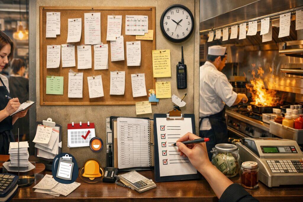What “Manual Systems” Actually Look Like in Restaurants