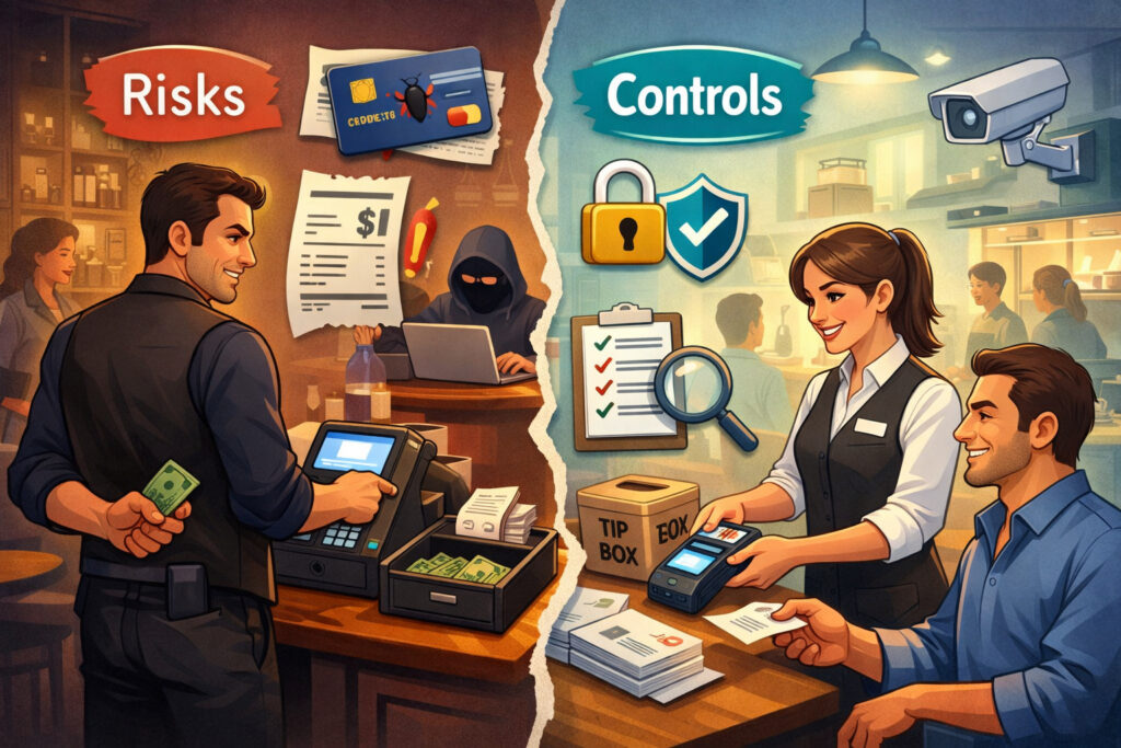 Common restaurant payment risks and the controls that prevent them