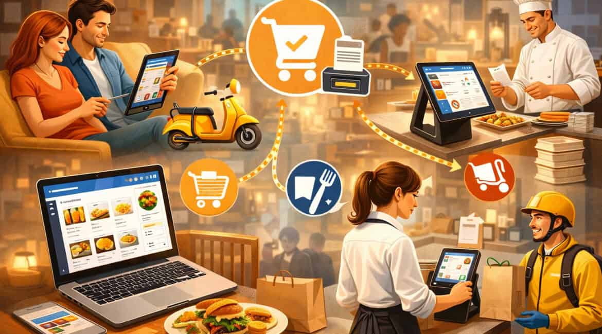 Restaurant POS Integration with Online Ordering