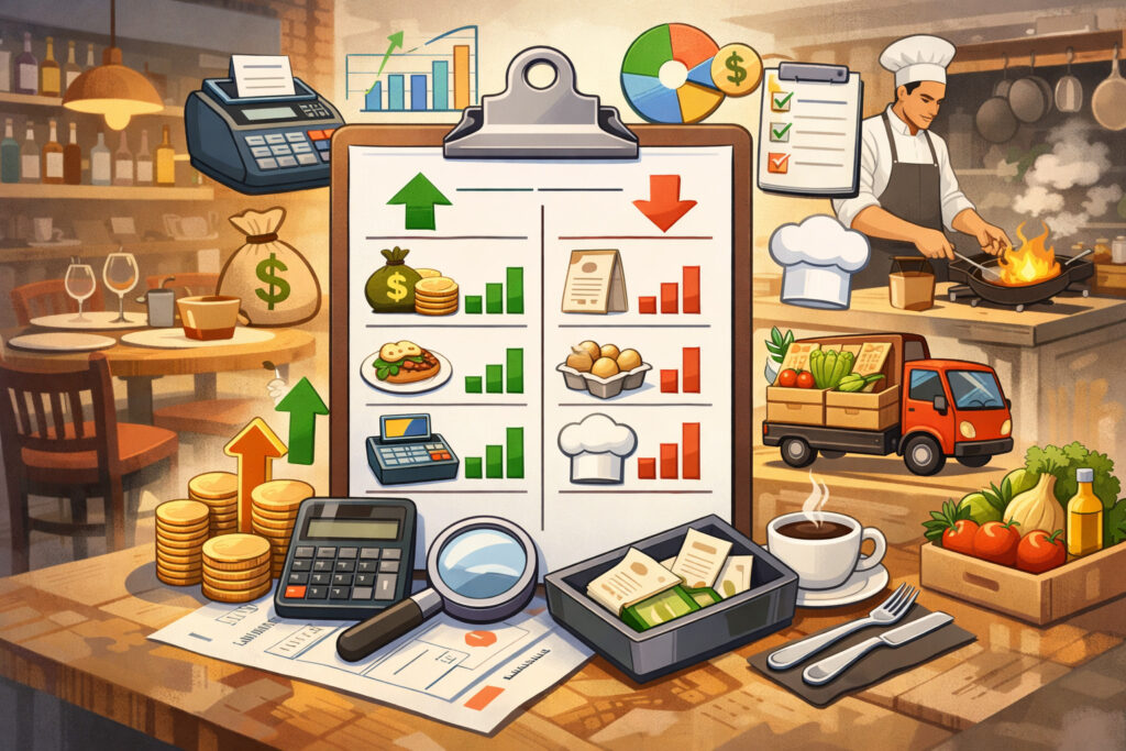 What a restaurant profit and loss statement is