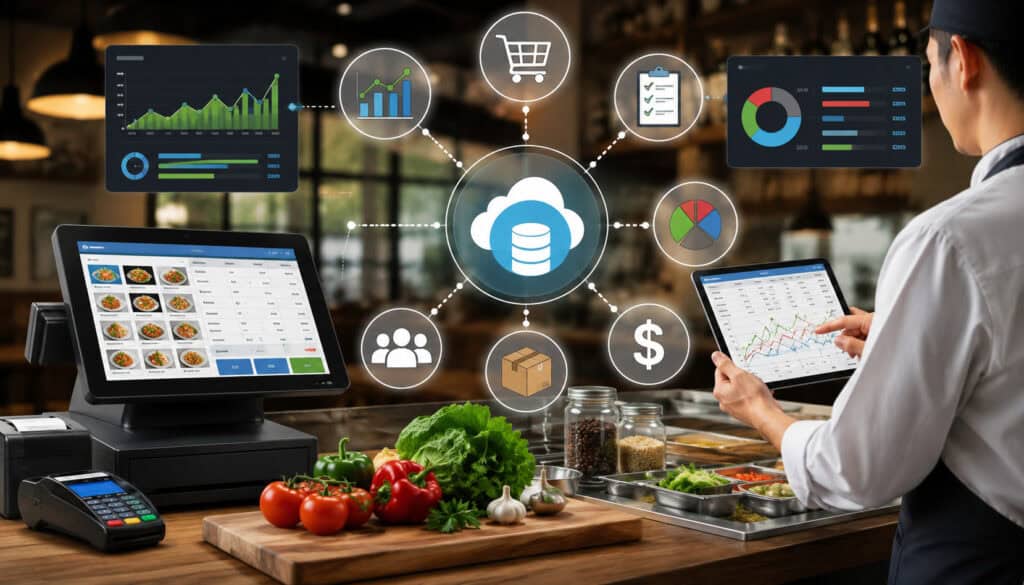POS integration for food cost tracking