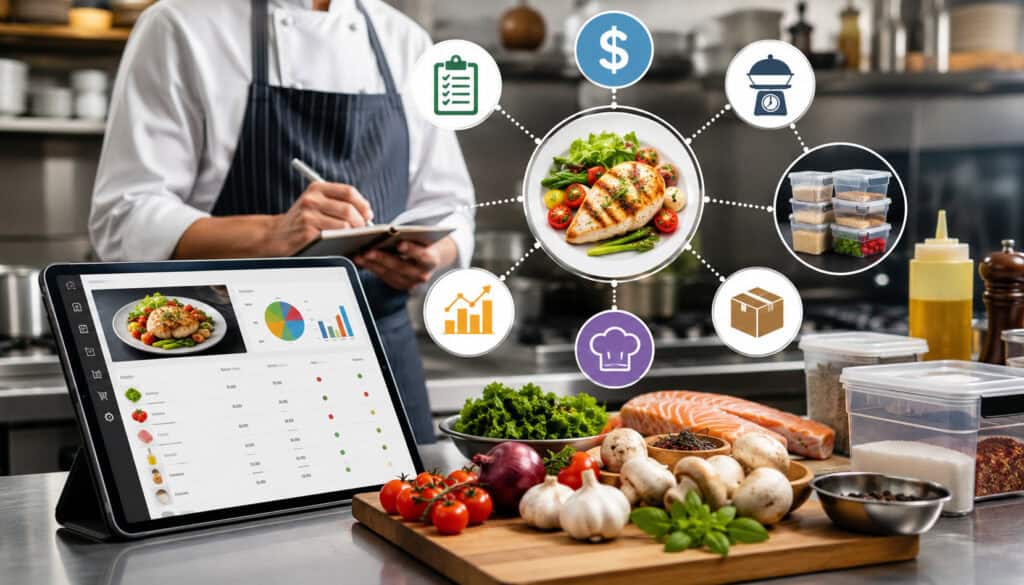 Recipe costing with restaurant software