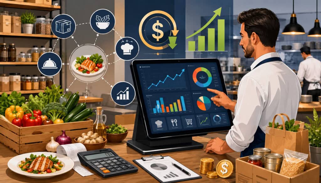 Restaurant POS analytics for food cost control