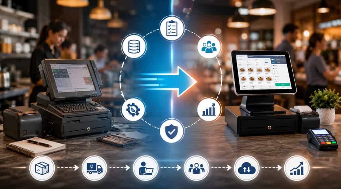Switching POS systems without disrupting restaurant service