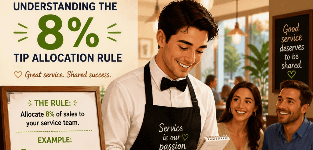 Understanding the 8% Tip Allocation Rule